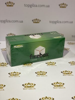 Гільзи для сигарет Firebox Menthol (ментол) фото