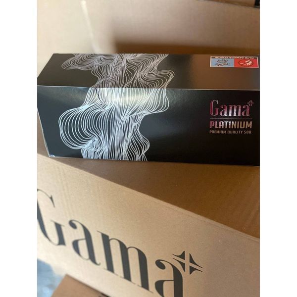 Премиум гильзы для набивки сигарет Gama Platynyum ящик 10 000 шт (20 блоков по 500 шт) фото